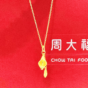 周大福最新吊坠黄金，闪耀时尚与经典传承的完美结合