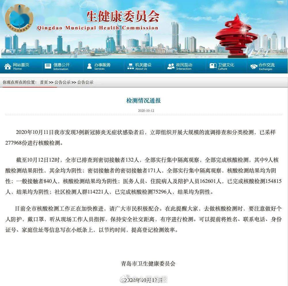疫情最新通报与张文宏的洞察